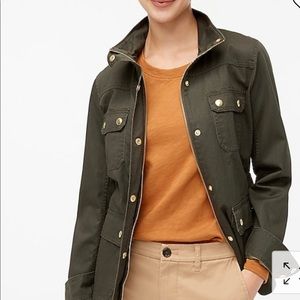 VGUC J. Crew Factory Women's Cotton Jacket Field jacket 27584 medium